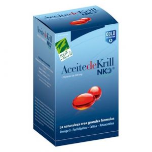 Aceite de Krill NKO 120 cápsulas de 100% Natural