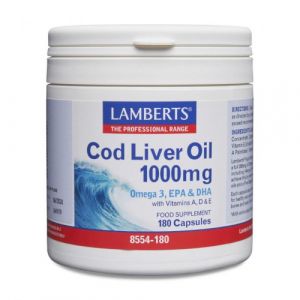 Aceite de Hígado de Bacalao 1000 mg de Lamberts