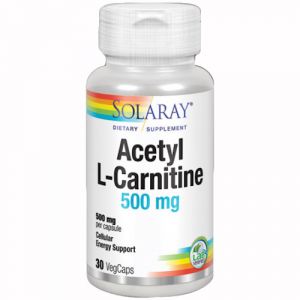 Acetil L-Carnitina 500 mg de Solaray