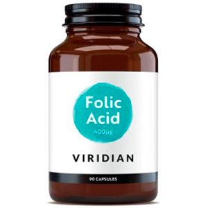 Ácido Fólico 400 mcg de Viridian