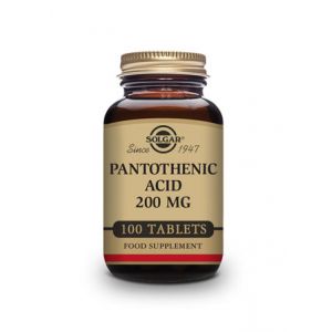 Ácido Pantoténico 200 mg (Vitamina B5)