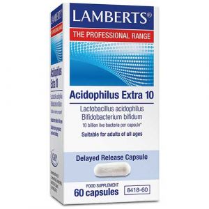 Acidophilus Extra 10 de Lamberts (60 cápsulas)