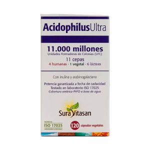 Acidophilus Ultra de Sura Vitasan - 120 cápsulas vegetales