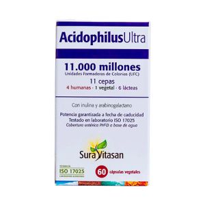 Acidophilus Ultra de Sura Vitasan - 60 cápsulas vegetales