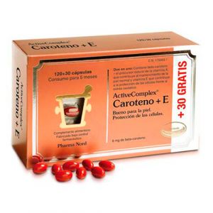 ActiveComplex Caroteno + E de Pharma Nord (60 cápsulas + 30 Gratis)
