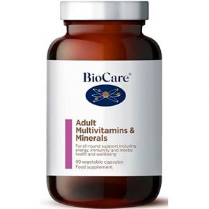 Adult Multivitamins & Minerals Biocare (90 cápsulas)