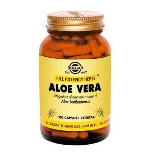 Aloe Vera 100 cápsulas vegetales de Solgar