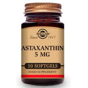 Astaxantina 5mg en cápsulas de Solgar