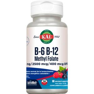 B-6, B-12 Methyl Folate de KAL