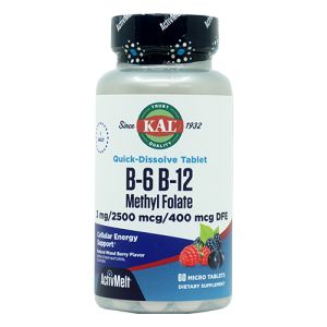 B-6, B-12 Methyl Folate de KAL