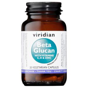 Beta Glucano con Vitaminas C, D y Zinc de Viridian