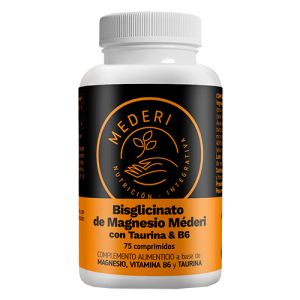 Bisglicinato de Magnesio de MÉDERI (75 comprimidos)