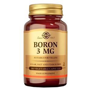 Boro 3mg 100 cápsulas vegetales de Solgar