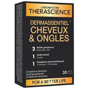 Dermassentiel Cabello y Uñas de Therascience (90 perlas) Dermassentiel Cabello y Uñas de Therascience (90 perlas)