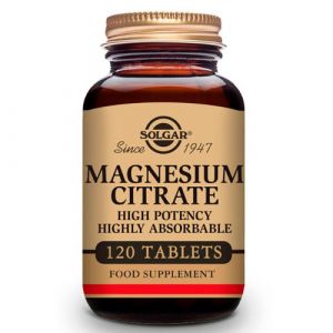 Citrato de Magnesio 120 comprimidos de Solgar