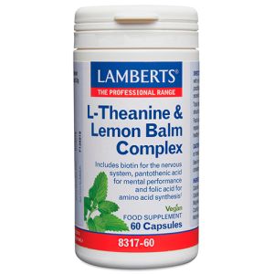 Complejo de Teanina y Bálsamo de Limón de Lamberts
