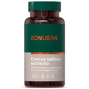 Crocus Sativus Extracto de Bonusan (120 cápsulas)