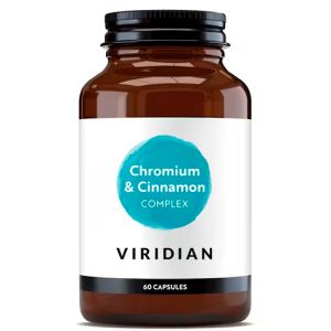 Cromo y Canela de Viridian (60 cápsulas)