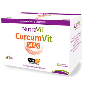 Curcumvit Max de NutraVit - 60 cápsulas