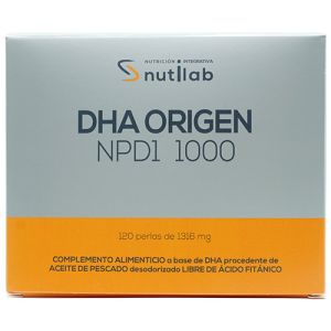 DHA Origen NPD1 de Nutilab - 120 perlas
