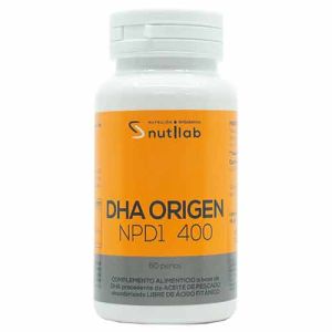 DHA Origen NPD1 400 de Nutilab - 60 perlas