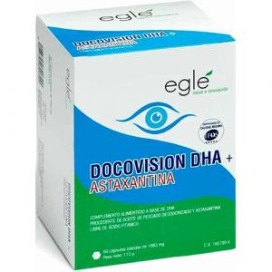 Docovision DHA + Astaxantina EGLÉ (60 cápsulas)