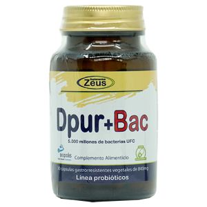 Dpur + Bac de Suplementos Zeus - 30 cápsulas