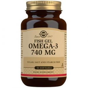 Fish Gel Omega-3 740 mg de Solgar