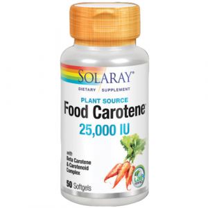 Food Carotene 25.000 UI de Solaray