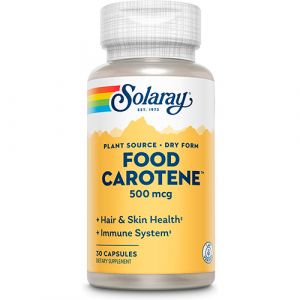 Food Carotene 500 mcg Solaray