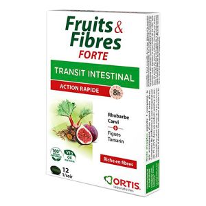 Frutas & Fibras Forte de Ortis - 12 comprimidos Frutas & Fibras Forte de Ortis - 12 comprimidos
