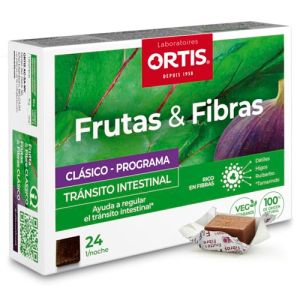 Frutas & Fibras Clásico de Ortis - 24 cubos