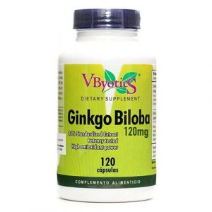 Ginkgo Biloba 120 mg - 120 cápsulas