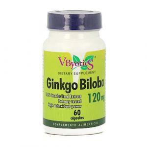 Ginkgo Biloba 120 mg - 60 cápsulas