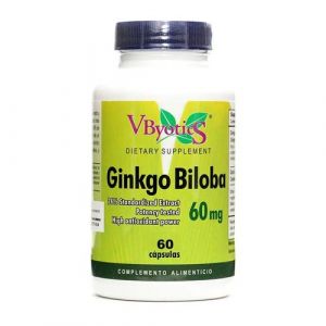 Ginkgo Biloba 60 mg VByotics - 60 cápsulas