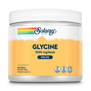 Glicina en polvo de Solaray