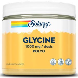 Glicina en polvo de Solaray