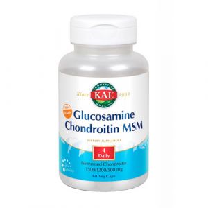 Glucosamine Chondroitin MSM 100% Vegano de KAL