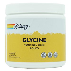 Glicina en polvo de Solaray