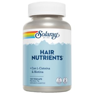 Hair Nutrientes de Solaray - 120 cápsulas