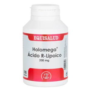 Holomega Ácido R-Lipoico 200 mg de Equisalud (180 cápsulas)