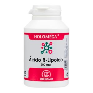 Holomega Ácido R-Lipoico 200 mg de Equisalud (180 cápsulas)