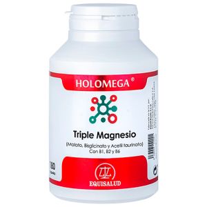 Holomega Triple Magnesio de Equisalud - 180 cápsulas Holomega Triple Magnesio de Equisalud - 180 cápsulas