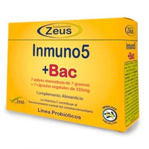 Inmuno-5 + BAC de Suplementos Zeus