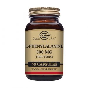 L-Fenilalanina 500 mg 50 cápsulas de Solgar