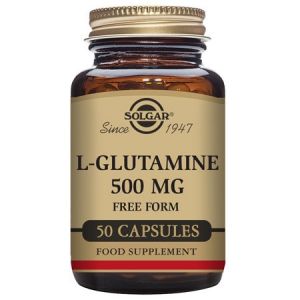 L-Glutamina 500 mg (50 Cápsulas Vegetales)