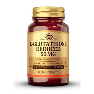 L-Glutatión Reducido 50 mg 30 cápsulas de Solgar