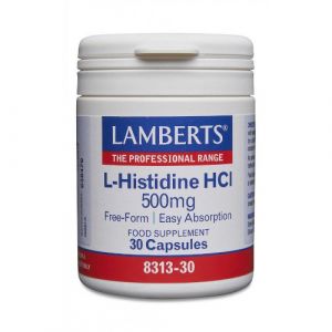 L-Histidina HCl 500 mg de Lamberts
