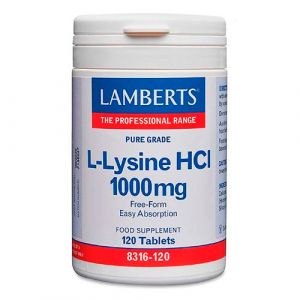 L-Lisina 1000 mg Lamberts