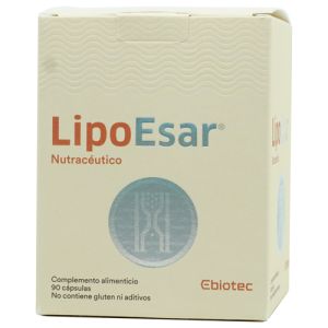 LipoEsar de Ebiotec - 90 cápsulas